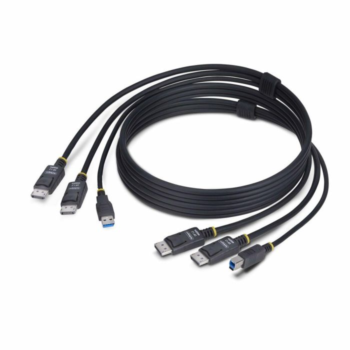 Cable adaptador Startech DDU1226-KVM-CABLE Negro 1,8 m 5 Cable adaptador Startech DDU1226-KVM-CABLE Negro 1,8 m 5