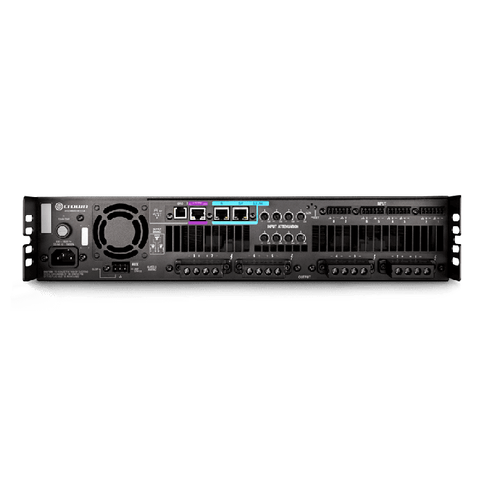 Amplificador De Potencia De Ocho Canales, 300W A 4? Con Blu Link, 70V/100V 1 Amplificador De Potencia De Ocho Canales, 300W A 4? Con Blu Link, 70V/100V 1
