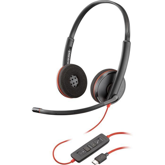 Poly Poly Blackwire C3220 USB-C Headset (Bulk) 4 Poly Poly Blackwire C3220 USB-C Headset (Bulk) 4