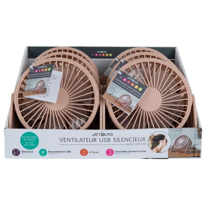 Ventilador Silencioso Usb Jet Lag altura 15 3 Ventilador Silencioso Usb Jet Lag altura 15 3