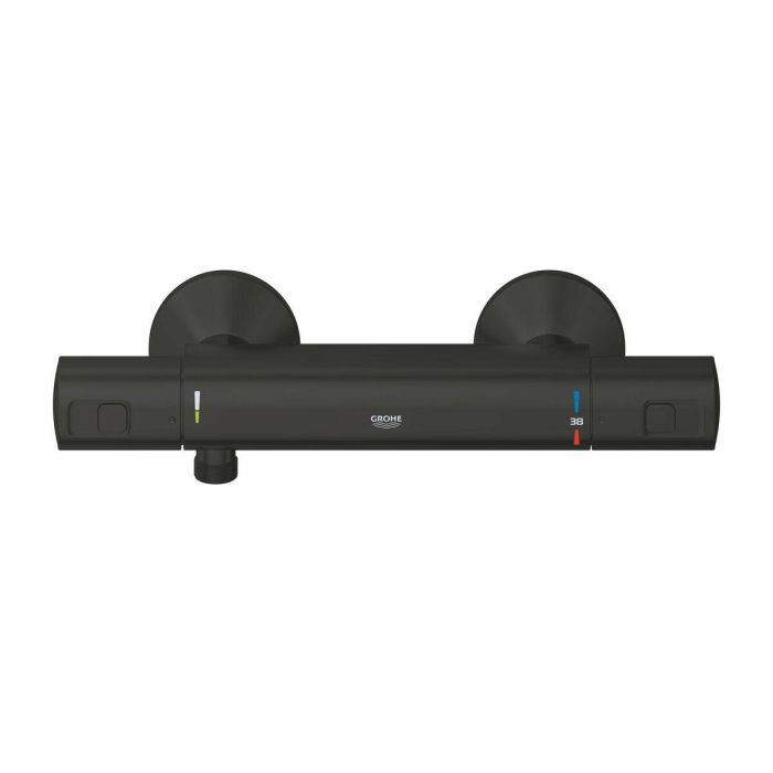 GROHE 345942430 Mezclador Termostático de Ducha Precision Start Negro Mate, para Montaje en Pared Visto con Ahorro de Agua 4 GROHE 345942430 Mezclador Termostático de Ducha Precision Start Negro Mate, para Montaje en Pared Visto con Ahorro de Agua 4