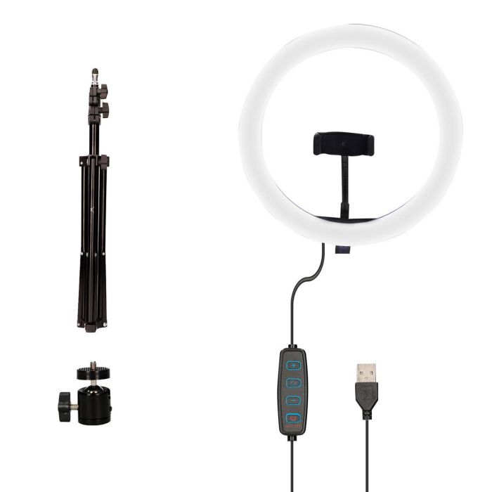 Aro de Luz para Selfie KSIX 10W 25 Aro de Luz para Selfie KSIX 10W 25