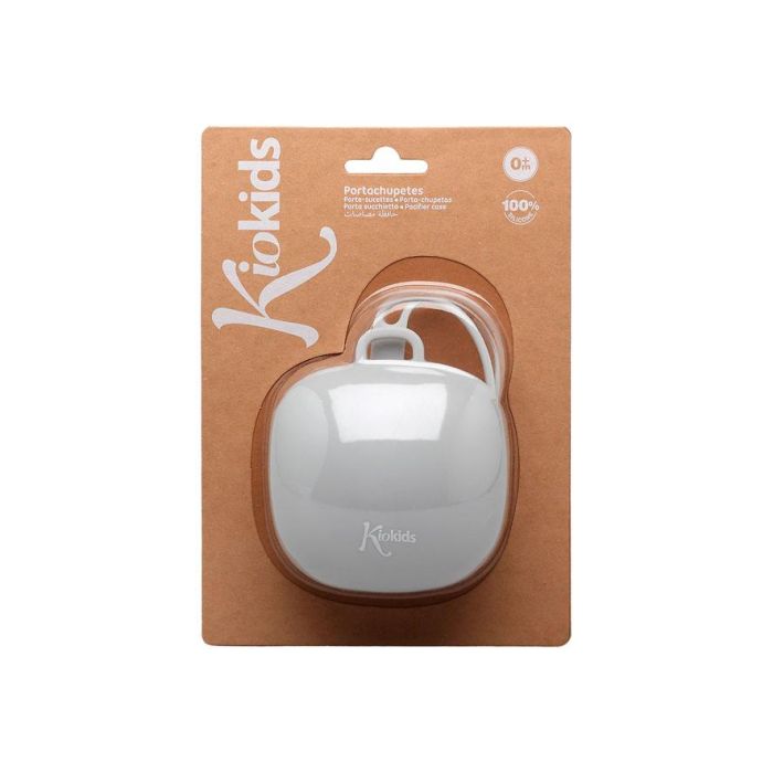KioKids Guardachupetes de Silicona para 1 Chupete, Portátil, Higiénico, Apto Lavavajillas y Esterilizador, Gris, +0 meses 3 KioKids Guardachupetes de Silicona para 1 Chupete, Portátil, Higiénico, Apto Lavavajillas y Esterilizador, Gris, +0 meses 3