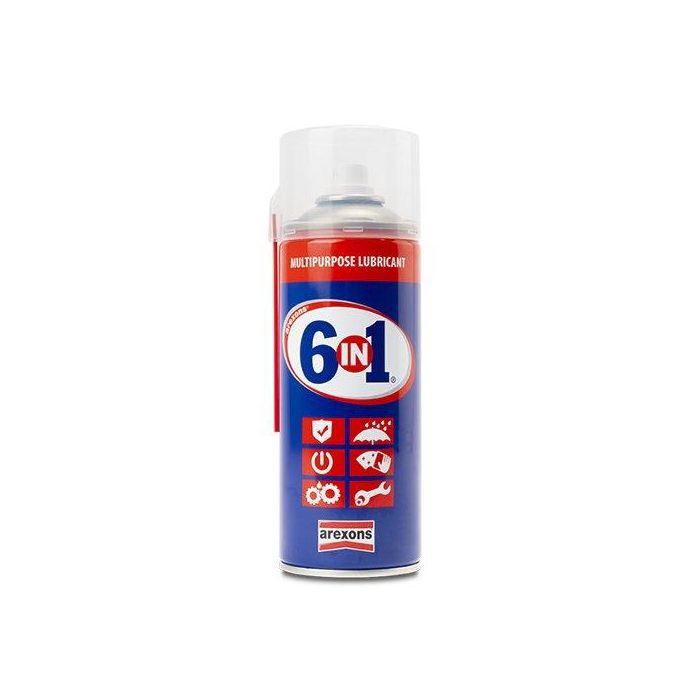 Abc SVI42011 Lubricante Multiusos 400 ml 6 en 1: Anticorrosivo, Repelente del agua, Limpiador, Reactivante, Lubricante, Desbloqueante