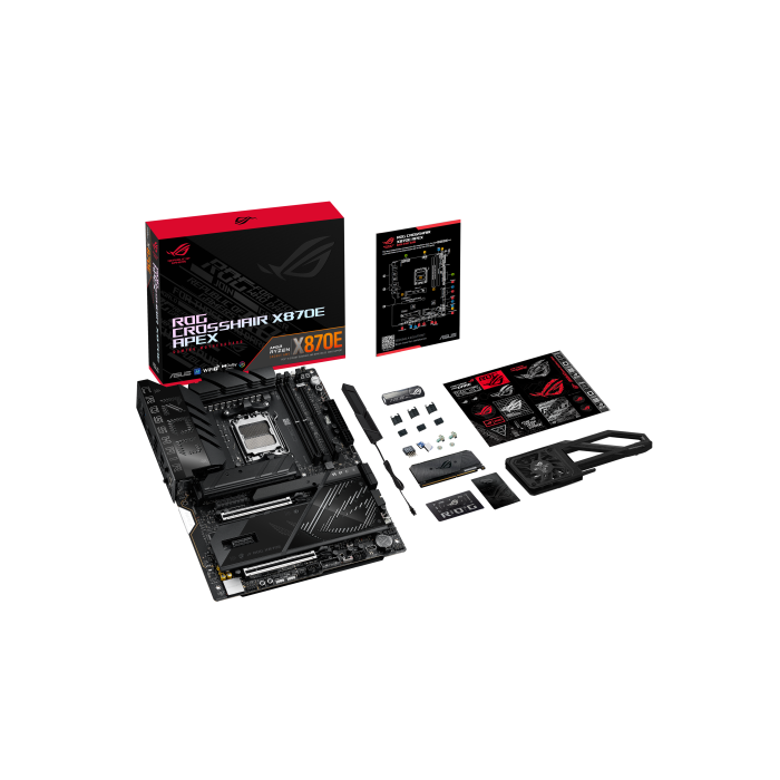 ASUS ROG CROSSHAIR X870E APEX Placa Base AMD X870E Socket AM5 ATX, Compatible con Ryzen 7000/8000/9000, DDR5, Wi-Fi 7 - 90MB1KR0-M0EAY0 23 ASUS ROG CROSSHAIR X870E APEX Placa Base AMD X870E Socket AM5 ATX, Compatible con Ryzen 7000/8000/9000, DDR5, Wi-Fi 7 - 90MB1KR0-M0EAY0 23