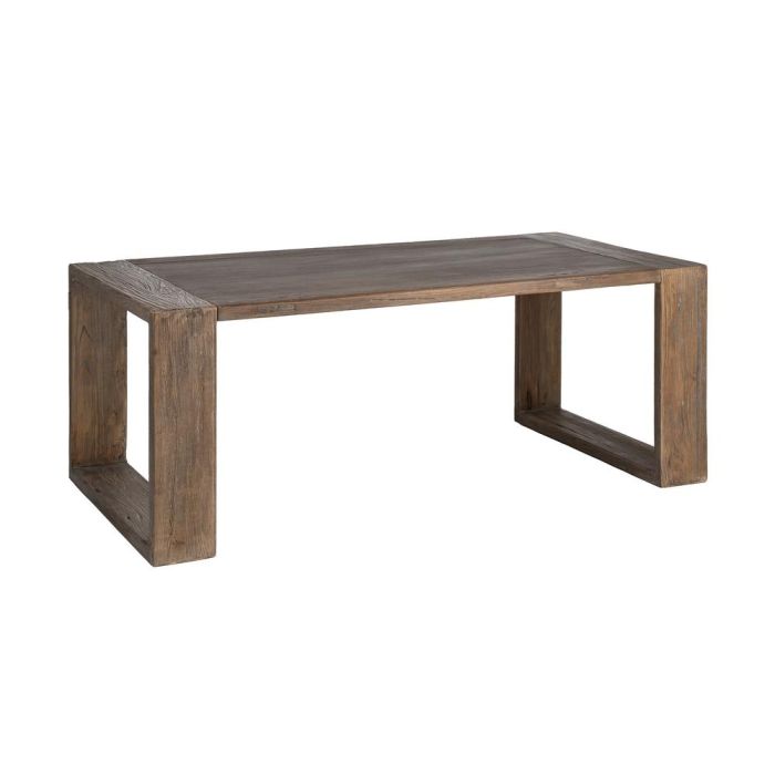 Mesa Comedor Madera de Olmo Salón 200 X 100 X 76 cm