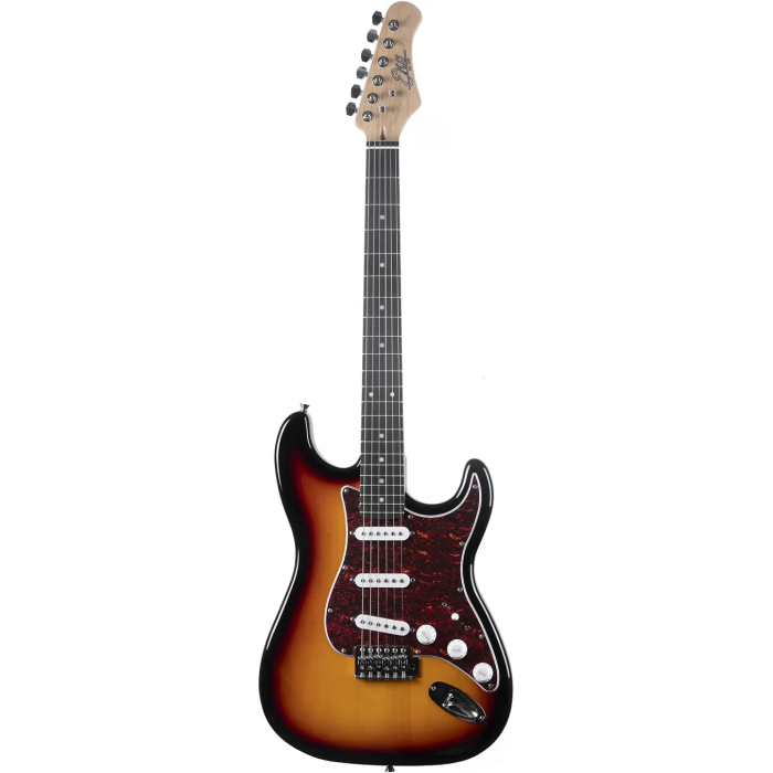 EKO ST100 Guitarra Eléctrica Tipo Strat Sunburst 1