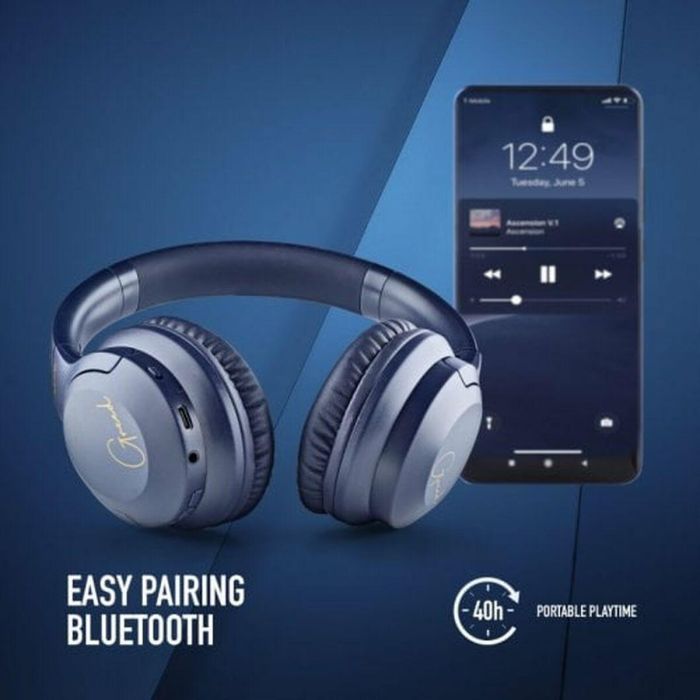 NGS ARTICAGREEDBLUE Auriculares Inalámbricos Bluetooth 5.1 con Micrófono Diadema Plegable Azules Hasta 12h Batería 8 NGS ARTICAGREEDBLUE Auriculares Inalámbricos Bluetooth 5.1 con Micrófono Diadema Plegable Azules Hasta 12h Batería 8