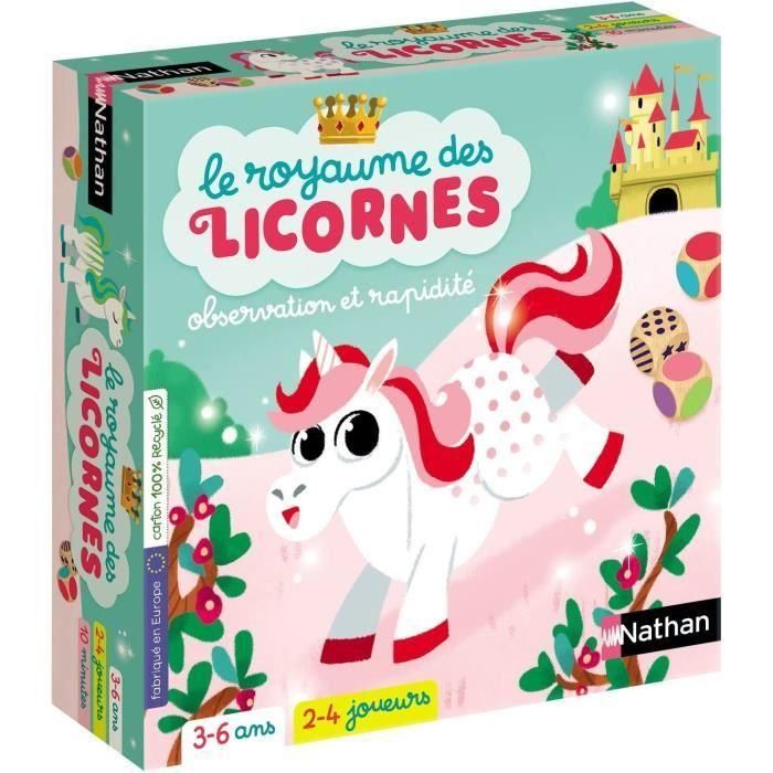 Nathan NAT8410446001066 El Reino de los Unicornios Juego de Mesa Nathan NAT8410446001066 El Reino de los Unicornios Juego de Mesa