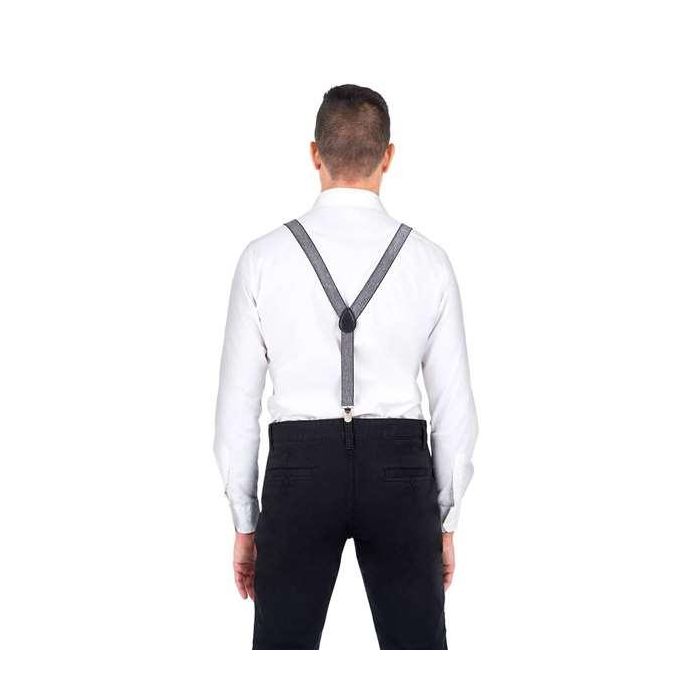 Tirantes plateados brillantes one size 2 Tirantes plateados brillantes one size 2