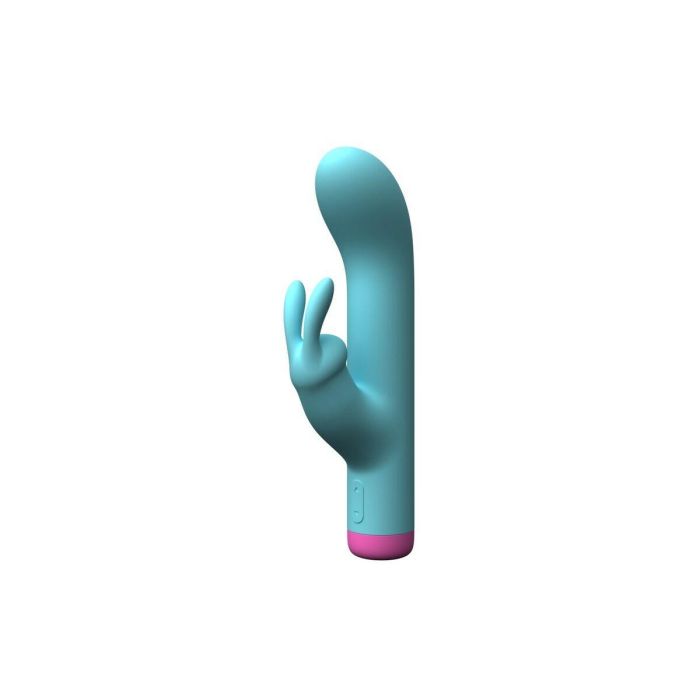 Vibrador Doble Estimulación Party Color Toys JUNY Azul 7 Vibrador Doble Estimulación Party Color Toys JUNY Azul 7