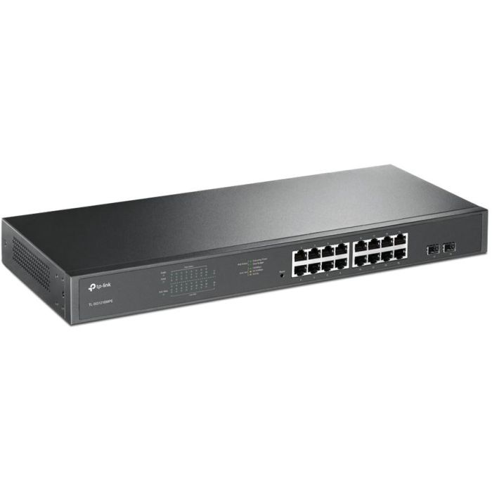 Tp-Link TL-SG1218MPE Switch Easy Smart 18 Puertos Gigabit con 16 Puertos PoE+, 2 Puertos no PoE, 2 SFP, 250W, 36Gbps 1 Tp-Link TL-SG1218MPE Switch Easy Smart 18 Puertos Gigabit con 16 Puertos PoE+, 2 Puertos no PoE, 2 SFP, 250W, 36Gbps 1