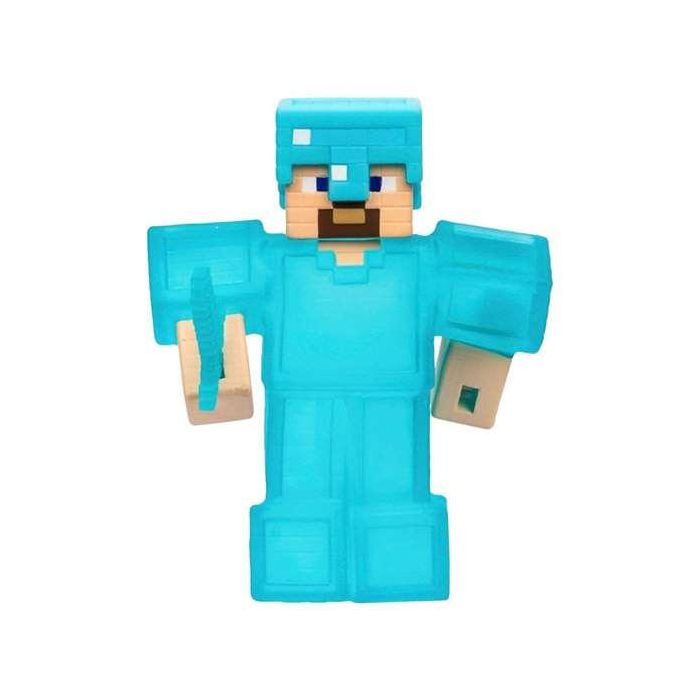 Figura estirable minecraft goo jit zu 19,5c24,5x6 cm - modelos surtidos 1