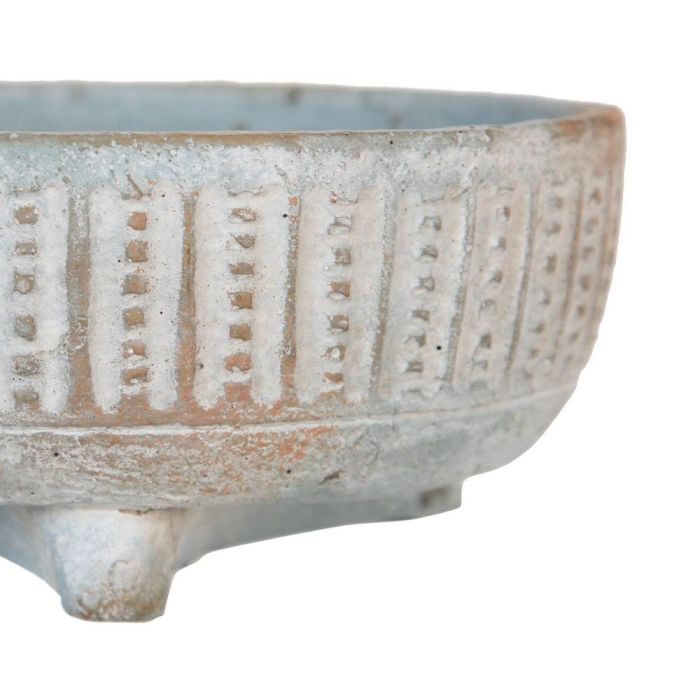 Macetero Cemento Decoración 16,50 X 16,50 X 7,50 cm