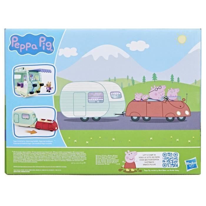Peppa Pig, La Caravana de Peppa con 3 figuras y 6 accesorios, juguetes preescolares para niñas y niños a partir de 3 años 5 Peppa Pig, La Caravana de Peppa con 3 figuras y 6 accesorios, juguetes preescolares para niñas y niños a partir de 3 años 5