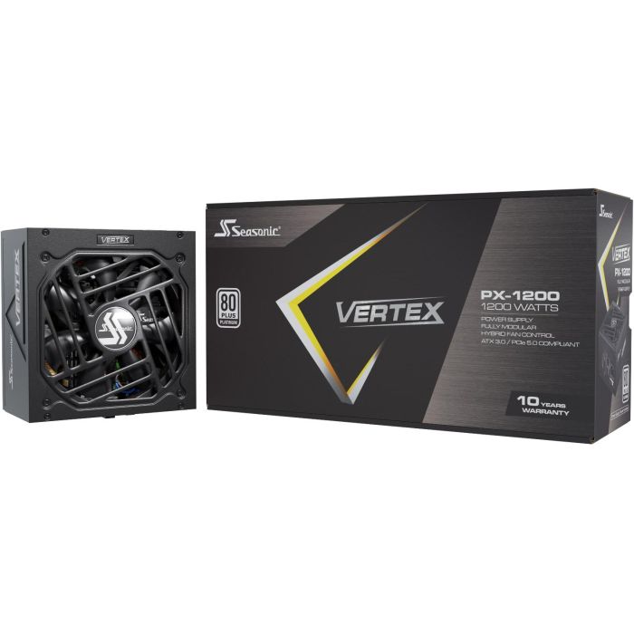 Seasonic VERTEX PX-1200 Fuente Alimentación 1200W ATX 3.0 80 Plus Platinum Modular para PC 5