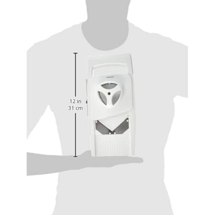 Leifheit Rallador Universal 23170 - Rallador de Verduras Multifuncional de Acero Inoxidable con 5 Rejillas 6