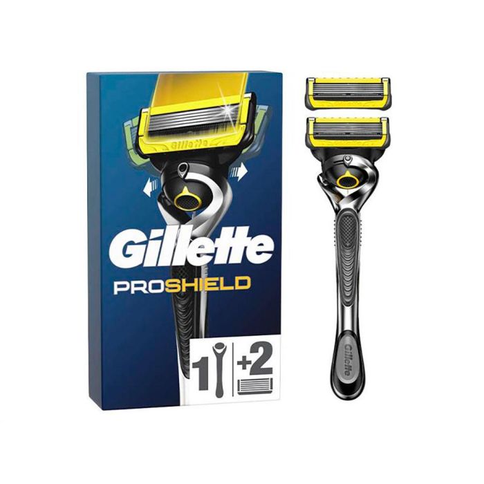 Gillette Fusion Proshield Máquina + 2 Recambios 1 Gillette Fusion Proshield Máquina + 2 Recambios 1