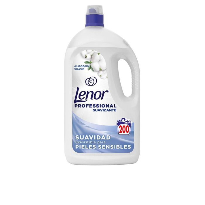 Lenor Suavizante Líquido Profesional Sensitive 200 Dosis para Lavadora. Suavidad y Frescura Duradera para tu Ropa.