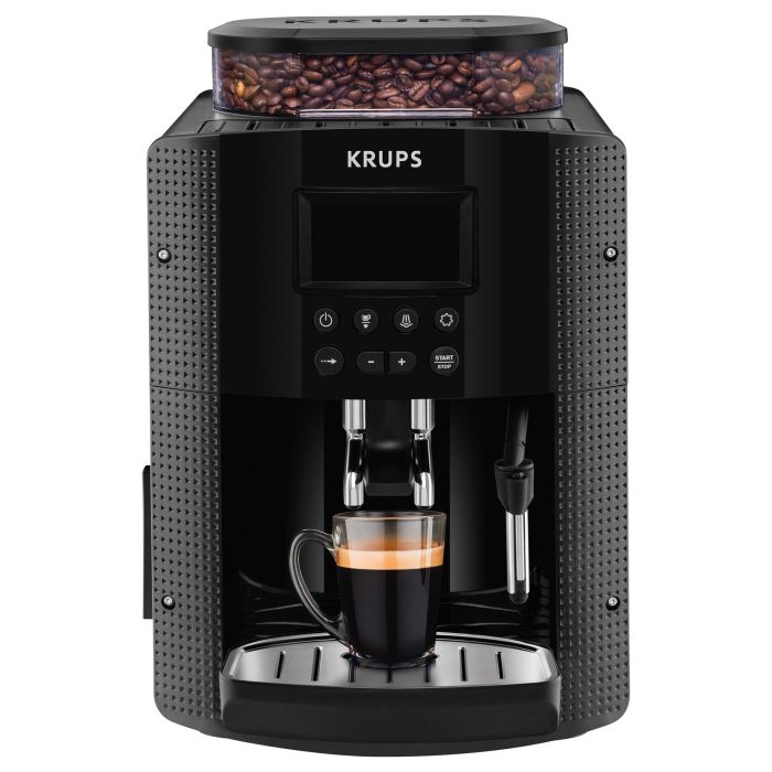 Krups EA8150 Máquina de Café Espresso Automática, Molinillo Integrado, 15 Bares, 1.7L, Ajustable, Negro 1 Krups EA8150 Máquina de Café Espresso Automática, Molinillo Integrado, 15 Bares, 1.7L, Ajustable, Negro 1
