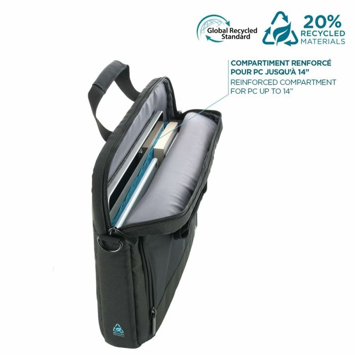 Mochila para Portátil Mobilis 003075 Negro 4 Mochila para Portátil Mobilis 003075 Negro 4