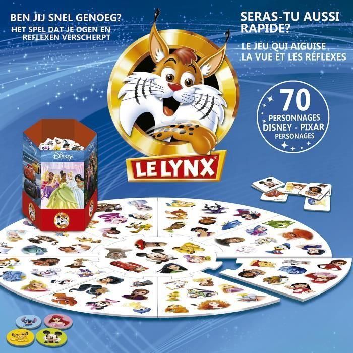 EL LINCE DISNEY 100 - EDUCA - Juego de mesa - 19748 1 EL LINCE DISNEY 100 - EDUCA - Juego de mesa - 19748 1