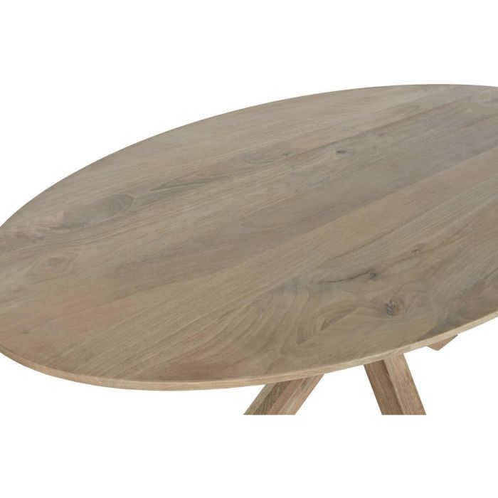 Mesa de Comedor Home ESPRIT Natural Madera de mango 200 x 100 x 77 cm 5 Mesa de Comedor Home ESPRIT Natural Madera de mango 200 x 100 x 77 cm 5