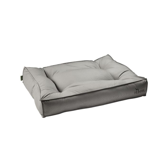 Hunter Cama Acolchada para Perros Lancaster 120x90 cm Gris - Funda Lavable, Relleno Extraíble 1