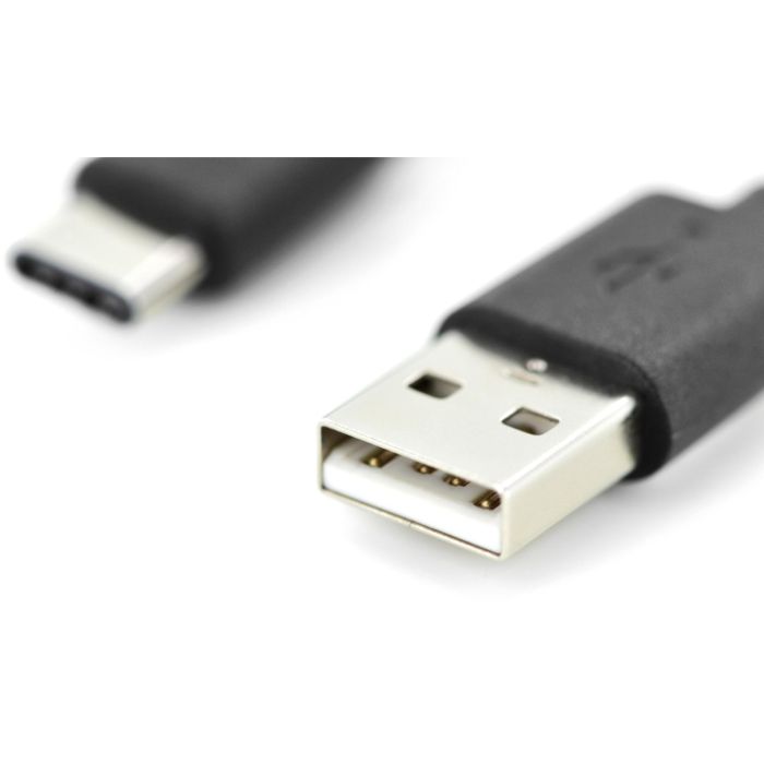 DIGITUS USB 2.0 Anschlusskabel Typ C -A St/St 1.0m. sw 3