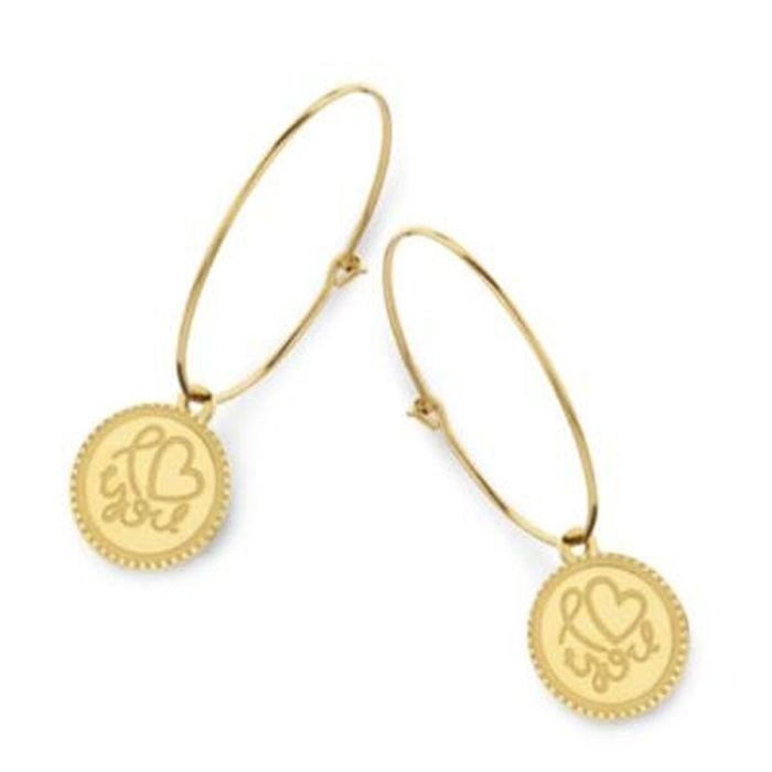 Pendientes Mujer CO88 Collection 8CE-70045 Dorado Pendientes Mujer CO88 Collection 8CE-70045 Dorado