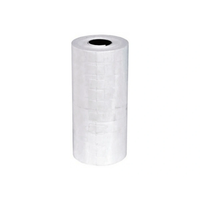 Q-connect KF00711 Etiquetas Blancas 16x23 mm Lisas Rollo 700 Etiquetas para Etiquetadora 1