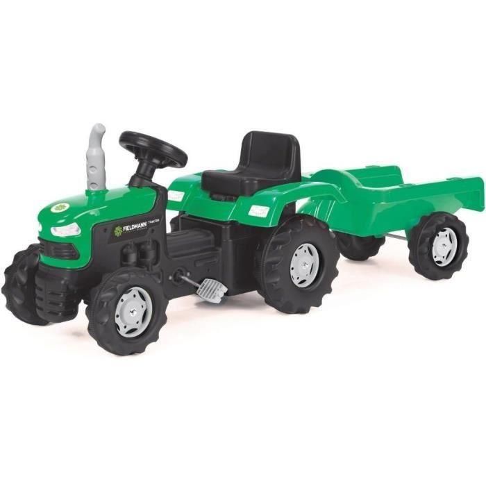 Buddy Toys BPT 1013 Tractor de pedales con remolque