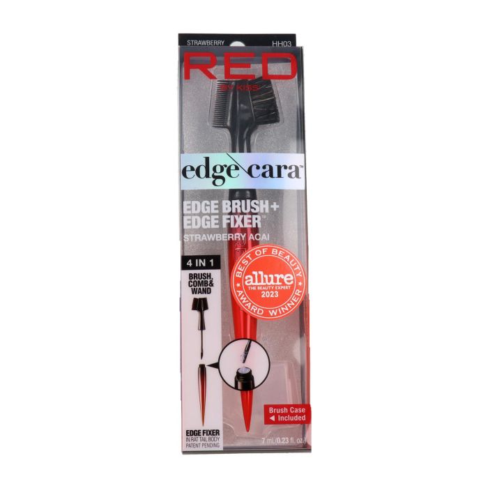 Red Kiss Edge Strawberry Acai Peine Con Brocha Cara