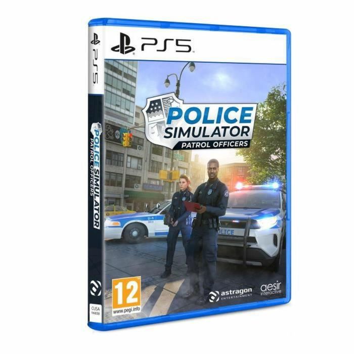 Oficina de patrulla del simulador de policía PS5 Juego