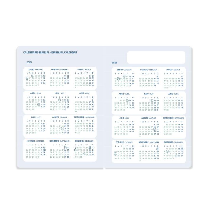 Agenda Escolar Liderpapel 25-26 Espiral Basic Rojo Semana Vista A5 Bilingüe Papelfsc 70 gr 2 Agenda Escolar Liderpapel 25-26 Espiral Basic Rojo Semana Vista A5 Bilingüe Papelfsc 70 gr 2
