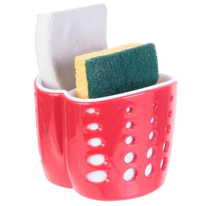 Je cherche une Idee Porta Estropajo Doble ABS Plástico 0 Je cherche une Idee Porta Estropajo Doble ABS Plástico 0