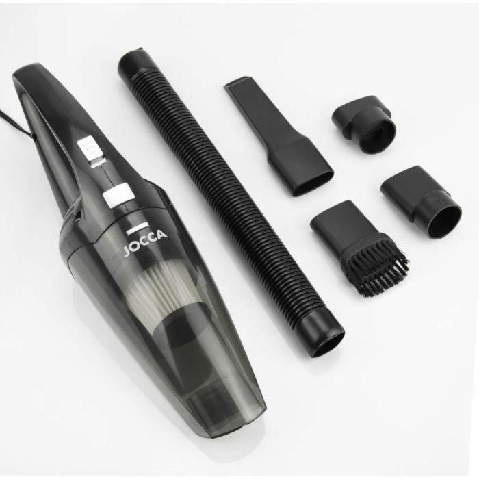 Jocca JOC8435253568137 Aspiradora de Coche 100W, 0,5L, Gris con Cable 3m y Accesorios incluidos 3