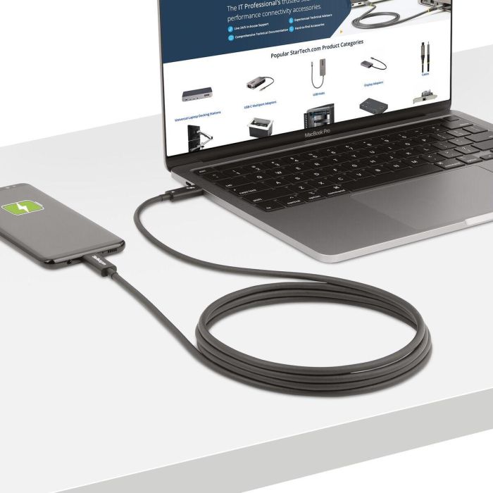 Cable USB-C Startech A40G2MB 2 m 8