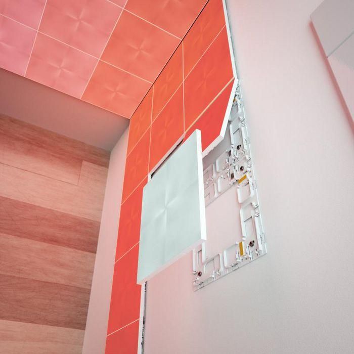 Nanoleaf NL29 Kit de Montaje con Tornillos para 9 Paneles Luminosos Canvas. Ideal para Techos, Superficies Irregulares. Incluye Herramienta. 1
