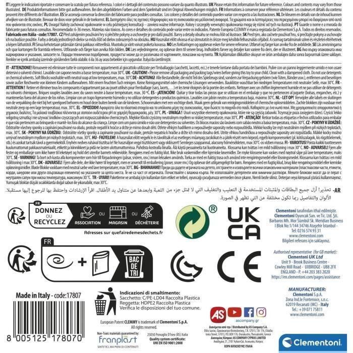 Clementoni - Clemmy Sensory Basket - 15 piezas 2