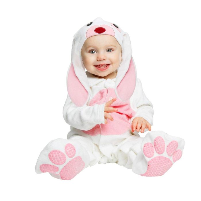 Disfraz bebé pequeño conejito rosa talla 7-12 meses 0 Disfraz bebé pequeño conejito rosa talla 7-12 meses 0