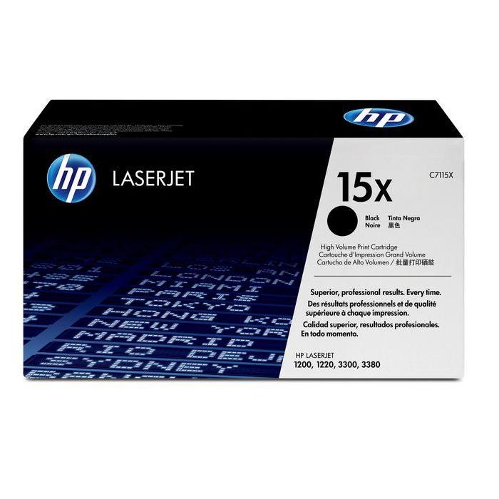 HP 15X High Yield Black Original LaserJet Toner Cartridge HP 15X High Yield Black Original LaserJet Toner Cartridge