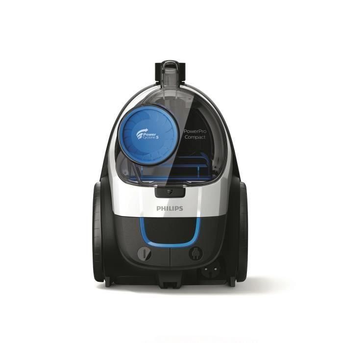 Philips FC9332 / 09 Aspiradora sin bolsa PowerPro Compacta 650W, 79 dB, Clase A, para Suelos Duros y Alfombras 1