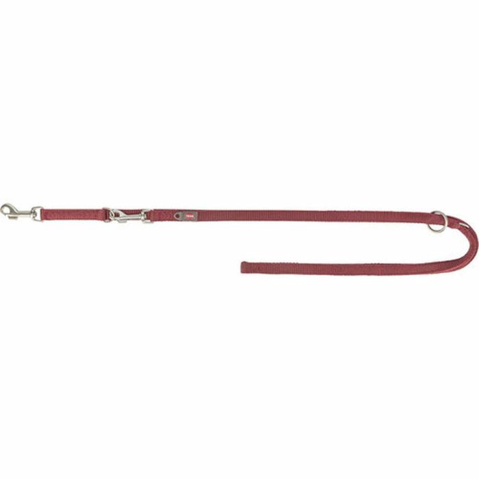 Ramal ajustable para perro Trixie Premium Rojo M/L 1