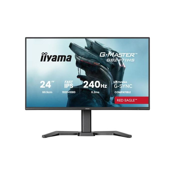 Iiyama GB2471HS-B1 Pantalla para PC 60,5 cm (23.8") 1920 x 1080 Pixeles Negro