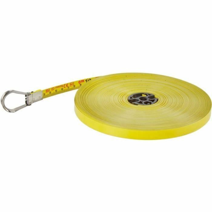 Stanley 1-34-737 Cinta de Repuesto de Acero Mabolon para Cinta Métrica Larga, 50 m x 12.7 mm 0 Stanley 1-34-737 Cinta de Repuesto de Acero Mabolon para Cinta Métrica Larga, 50 m x 12.7 mm 0
