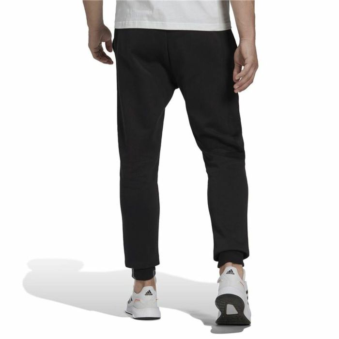 Pantalón Largo Deportivo Adidas Essentials Negro Hombre 4
