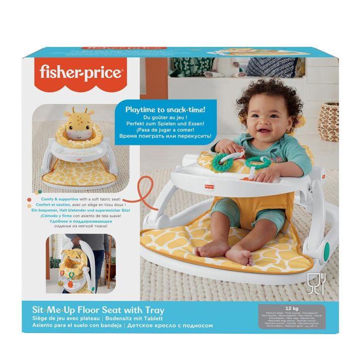 Silla De Suelo Para Bebé Jirafa Fisher Price Hpj16 Mattel 4