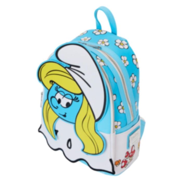 Mochila Pitufina Los Pitufos Loungefly 26cm 2