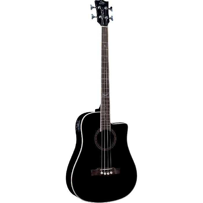 Bajo Acústico Dreadnought Cutaway Electro Negro 1 Bajo Acústico Dreadnought Cutaway Electro Negro 1